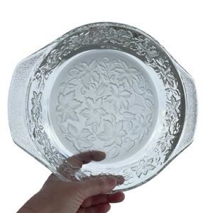 Princess house, Fantasia pattern, pie plate with handles, excellent condition